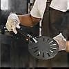 Pizzaspade med långt handtag, aluminium, non-stick, pizzaspade, reptålig pizzaspade