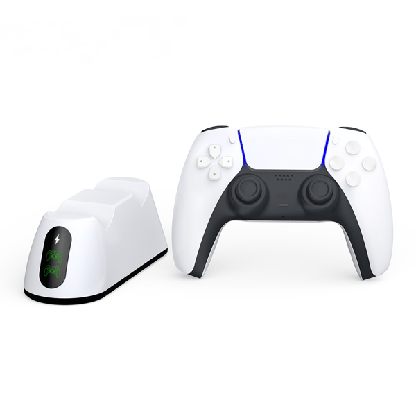 Ladestation til PS5, ladestation til PlayStation 5 PS5-controller, PS5-controlleroplader, ladedock