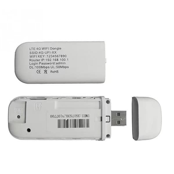 Højkvalitets USB 2.4GHz 150Mbps Modem Stick Bærbar Trådløs W Sort Onesize Black