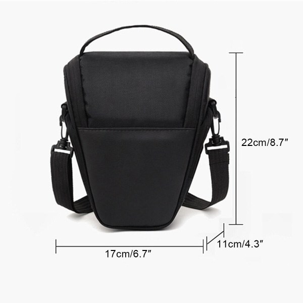 Vanntett deksel for digitalkamera SLR DSLR for Nikon for Canon Black