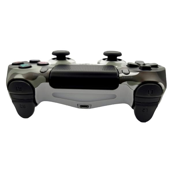 Trådløs controller dobbelt vibrationsspil joystick controller til PS4 Controller/Slim/Pro, kompatibel med PS4-konsol camouflage grå Camouflage Grey