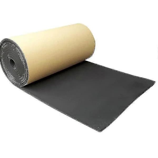 9 stk 6 mm selvklebende lydisolerende skumgummiisolasjon for bil 30x50cm - Glad