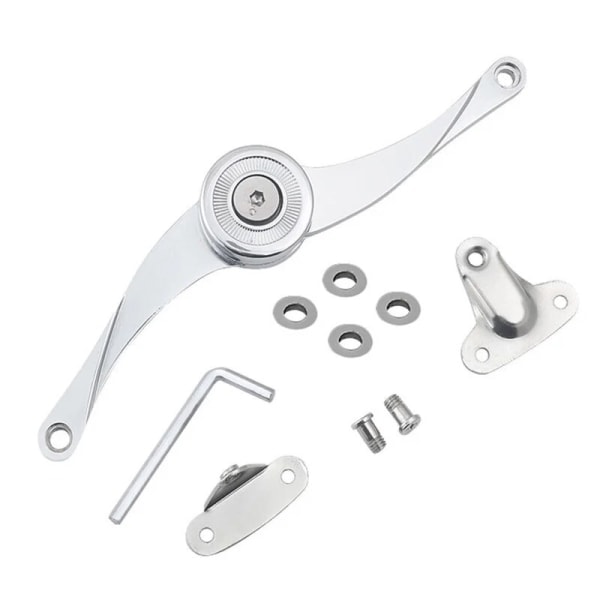 Hydraulisk hængsel til låg med bufferfunktion, legetøjskassehængsel, skabstøtte, hængende låg, køkkenmøbler, løfteflipdækselbeslag