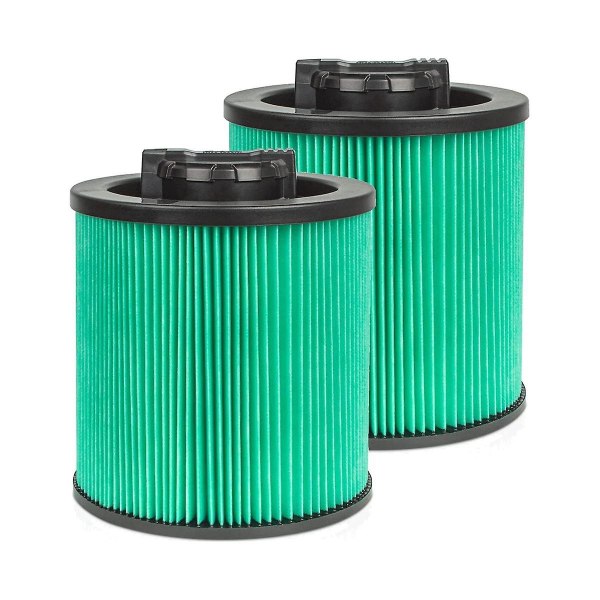 Filterbyte för Dxvc6914 våt/torr dammsugare 6-16 gallon filter 2 pack