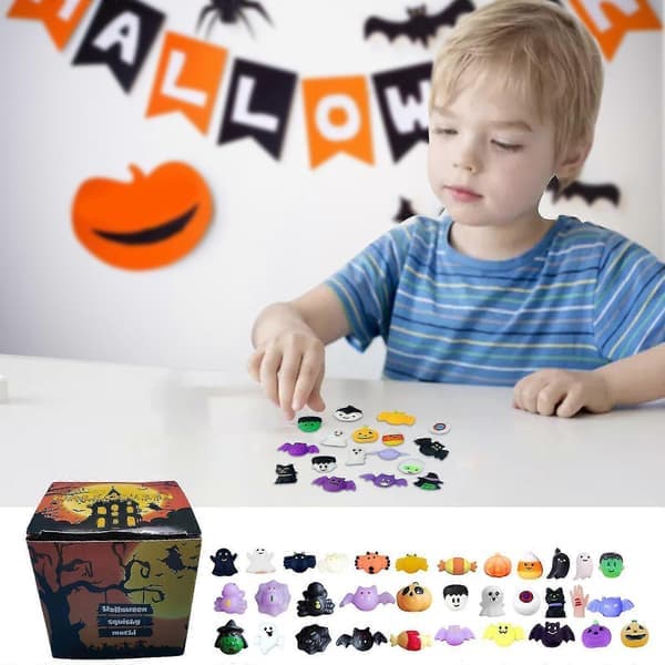 Halloween Squeeze Music Blind Box Søde Dumplings Dekompression Vent Legetøj
