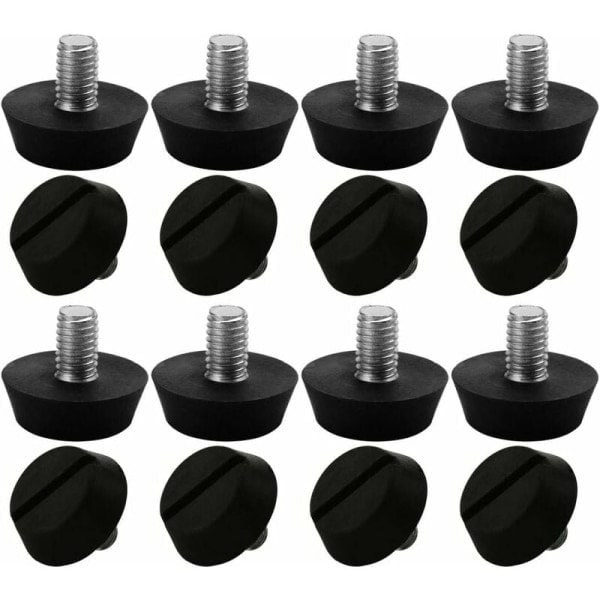 16 justerbare møbelfødder Nivellering Glider Base Leg Table Cap