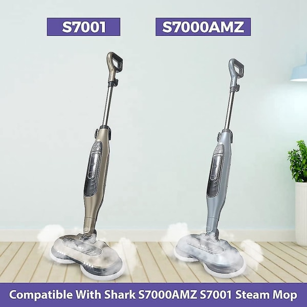 6 stk erstatningsdampmoppklut for Shark S7000amz S7000