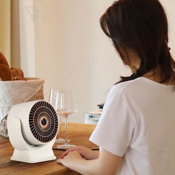 Mini bärbar elektrisk värmefläkt för hemmet, snabb uppvärmning, bordsfläkt, 800W, vinter