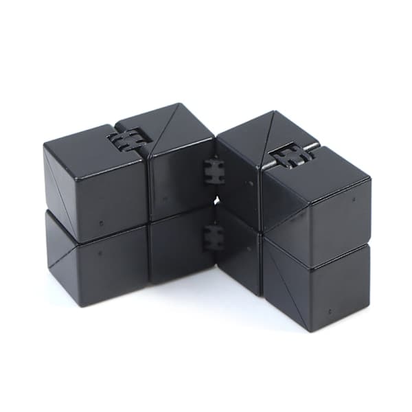 Infinity Magic Cube sormilelu toimistoon, Flip Cubic palapeli kuutio musta, yksi koko