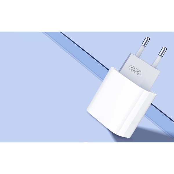 iPhone hurtigoplader USB-C 20W strømadapter med kabler