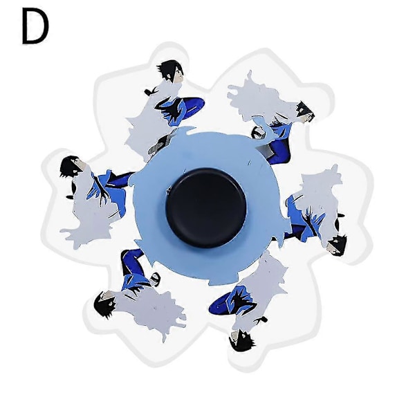 Fidget Spinner Anime Springande Fingertoppsgyro Stressreducerande Fidget Hand Spinner Fokusleksak Sasuke