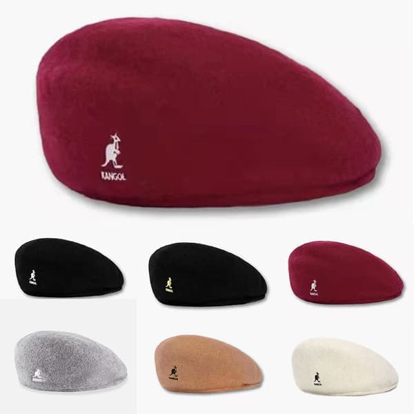 Kangol 504 Flat Cap Herr Dam Casual Basker Mössa Vinter Newsboy Mössor För Herr Dam #4 #4 #4 #4 M #4 M