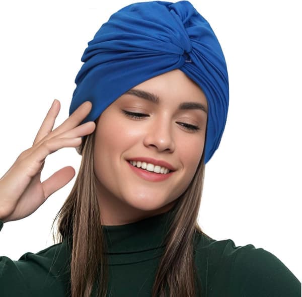 Badehette for kvinner, svømmehette, langt hår, kort hår, vekt, polyester, kun kvinner, myk hette, øreklaffer, svømmer, badehette, lue