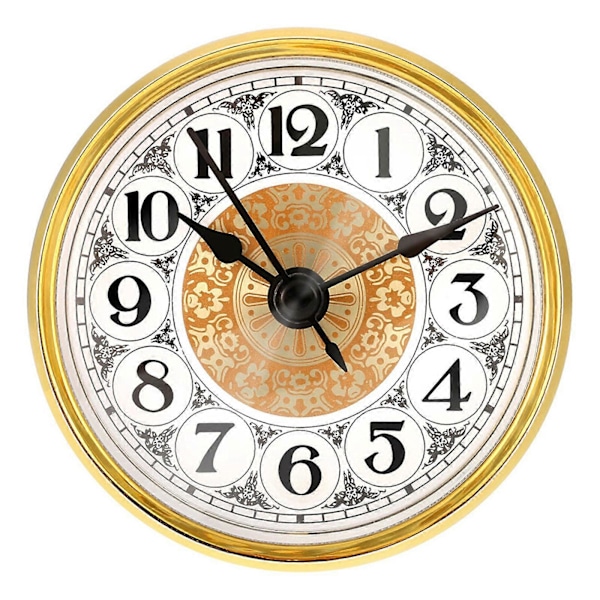 Klassisk Klocka Hantverk Insats Klockor Urverk Quartz Diameter 70mm Siffra 5