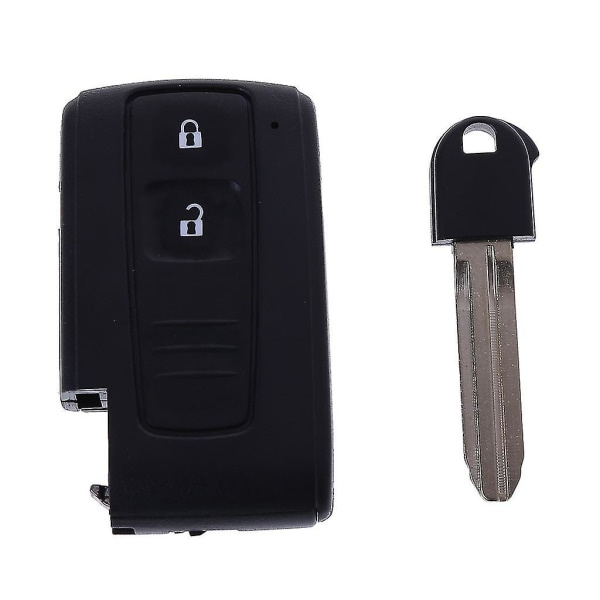 2-knappars fjärrkontroll smartfodral för Toyota Prius Corolla Verso Toy43 oskuren plåt--