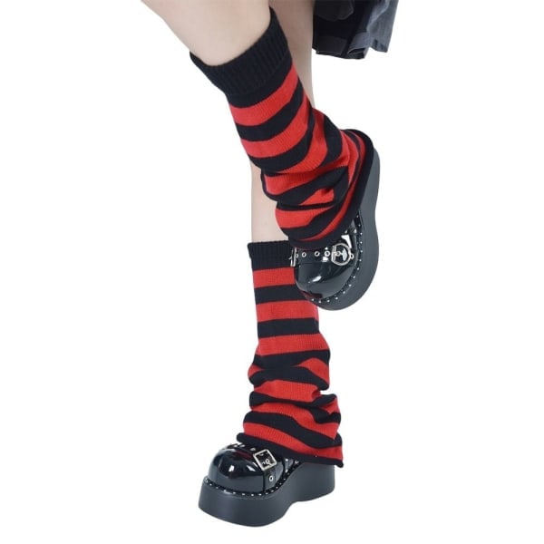 Benvarmere Y2K Benvarmere SORT & RØD SORT & RØD Sort & Rød Black & Red Black & Red
