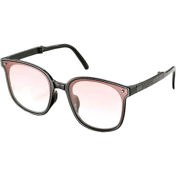 Kule solbriller utendørs bruk store overdimensjonerte nyanser Trendsettere solbriller Hipsters (rosa, polariserte linser)
