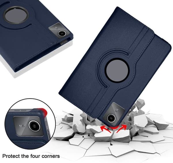 Roterende etui for Lenovo Tab M11 (11 tommer) nettbrettbeskyttelse med automatisk dvalefunksjon [A12]