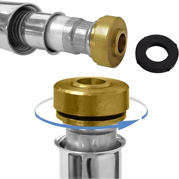 PVC Glatt Dusjslange 2m (79 \") - Krom Universal Erstatning Anti-Twist Lang Dusjkabel