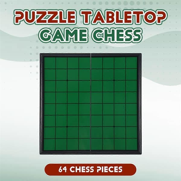 Sammenleggbart magnetisk Reversi Othello-brett for barn_jarx