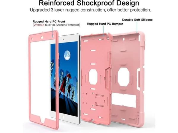 Etui til iPad 9. generation/iPad 8. generation/iPad 7. generation Cover til iPad 10,2 tommer 2021 2020 2019