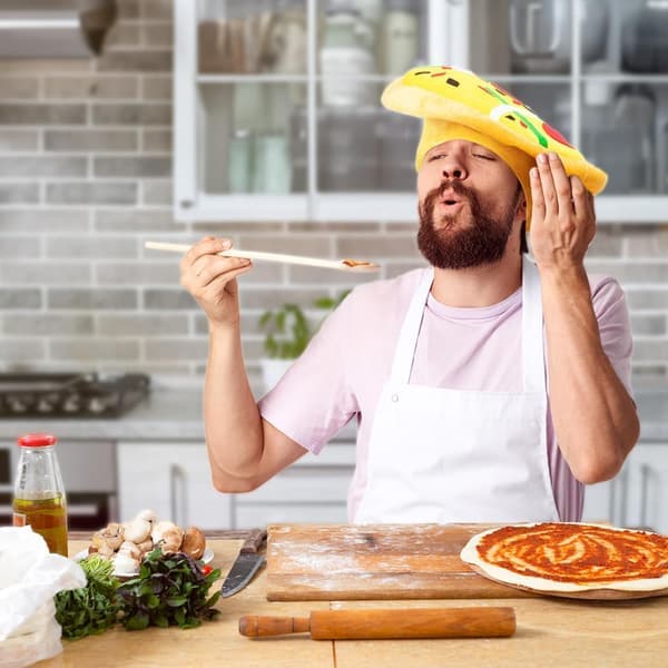 Pizza Hat, Taco Hat, Pomfritter Hat - Mad Hat Tacos Tacos