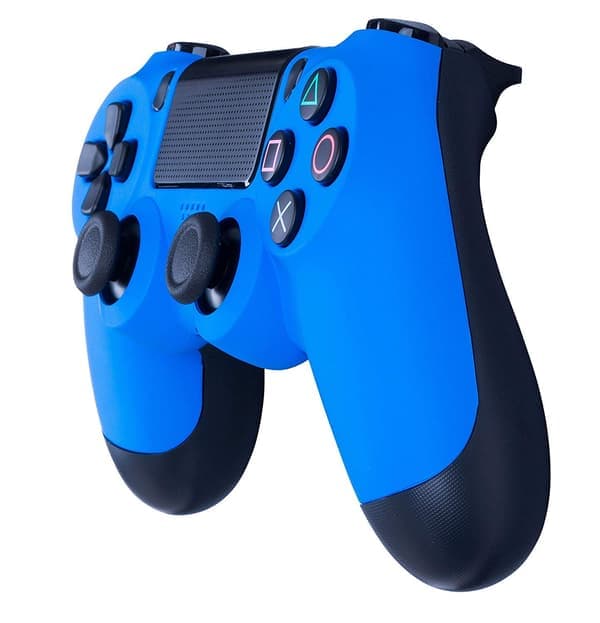 Trådløs Controller Dobbelt Vibrations Spil Joystick Controller til Ps4 Controller/Slim/Pro, Kompatibel med PS4 Konsol Ocean Blue Ocean Blue