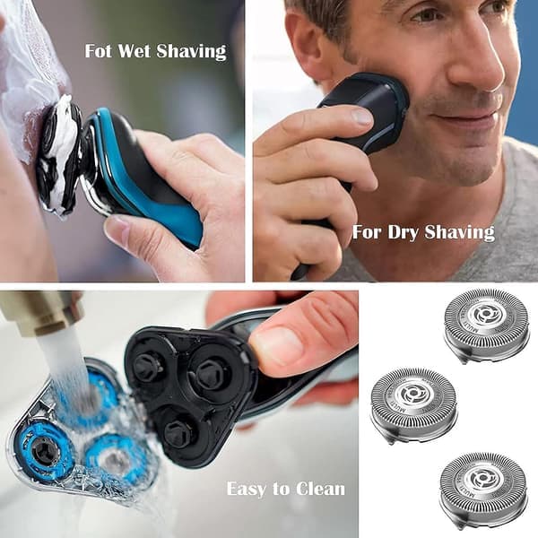 6-pak udskiftningsblade til Philips Series 5000 elektriske barbermaskiner