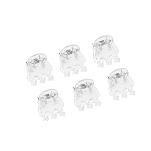 50 st klara 6-klo orkidéklämmor Plastfjäril Orkidé Suppo 1