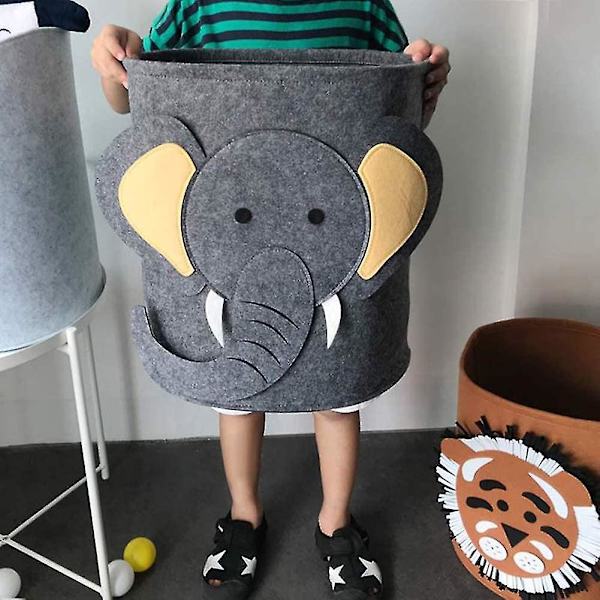 Oppbevaringskurv Barnerom Oppbevaringsboks Vaskerom Oppbevaringsboks Leker Bokser For Barnerom Organiser Elefant