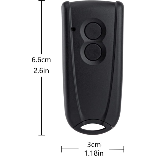 433.92MHz garage door opener Hansender remote control for Hörmann Hansender RSC 2, RSE 2, RSZ 1 for Hörmann LIFTRONIC 500/700/800