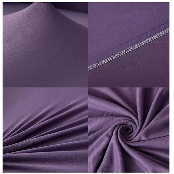 Vanntett 3-seters sofatrekk med armlener, elastisk sofatrekk, ensfarget for stue, 190-230 cm, L