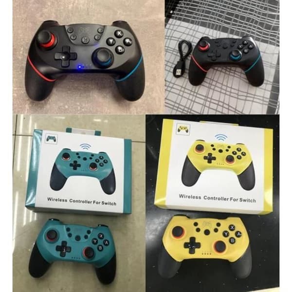 Spelkontroll - ECELEN - zhiyuController - Trådlös Bluetooth - Kompatibel med Nintendo Switch - Vibration