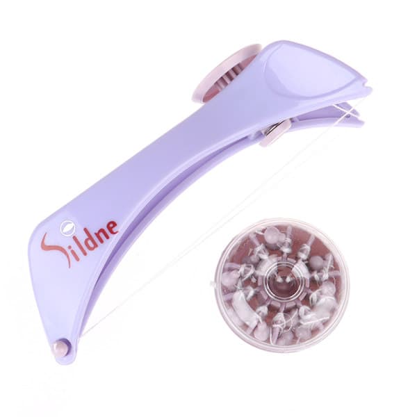 Ansigtsbehåringsfjerner Hårfjeder Trådning Epilator Læbe Øjenbryn
