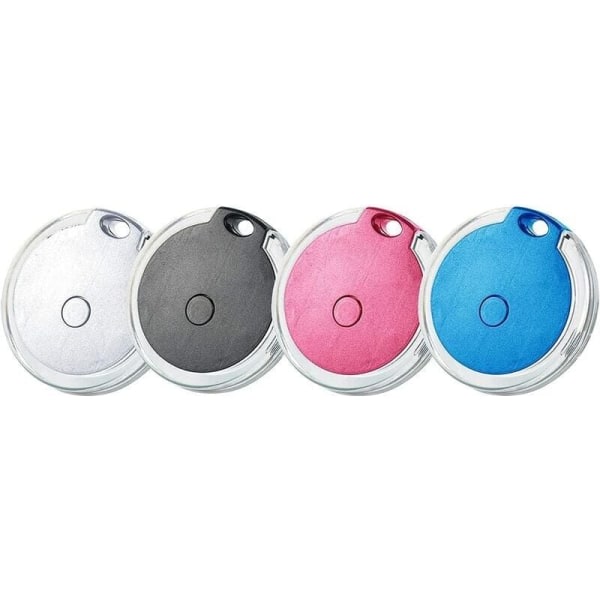 4-Pack mini vanntett bærbar Bluetooth GPS-søker for bagasje/barn/kjæledyr