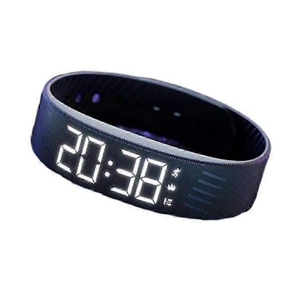 Fitsleeps Tyst Vibrerande Väckarklocka Svart Black