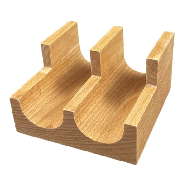 Træ Tacos Holder, Sushi Serveringsplade, Sushi Taco Stativ, Sushi Holder Stativ, Træ Sushi Holder til Ferie Wood 2 Grids