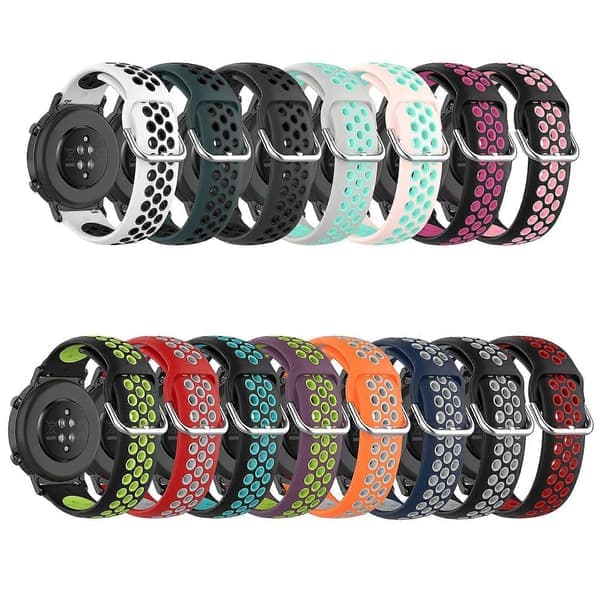 Silikonerem til Garmin Forerunner 645-lingling} Olivengrøn Sort Olive Green Black