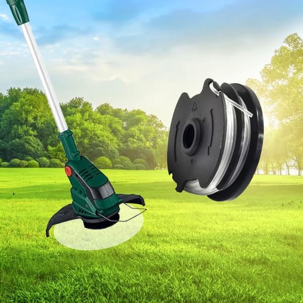 6-pakning erstatningsspoler for LIDL Parkside PRTA 20-Li A1, B2, C3, PRT 550 A1, A3, PRT 300 A1 gresstrimmer
