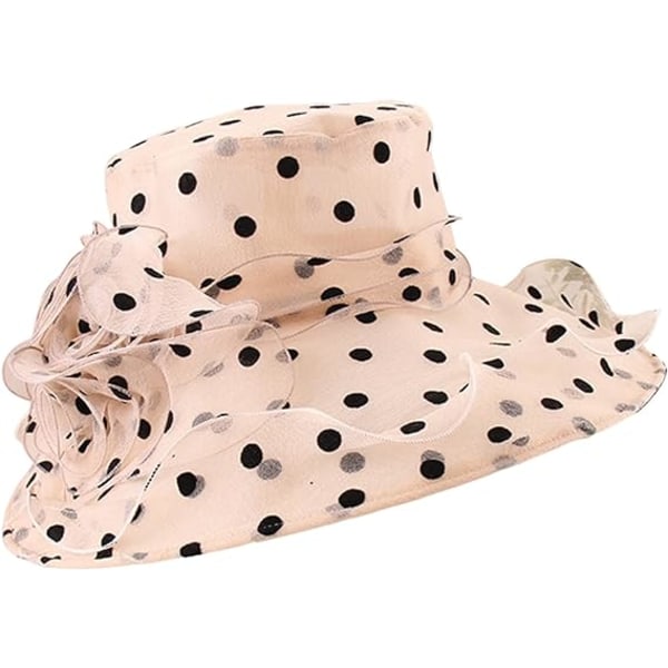 Kirkeklokke Hat Bucket Bryllup Bowler Hatte Udsalg Lejlighed Hatte til Bryllupper Race Day Hatte Khaki