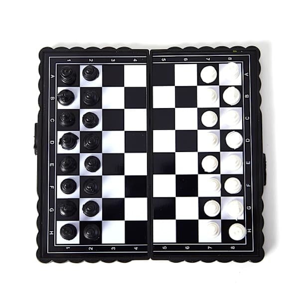 32 st Mini Schackset Plast schackbräde set Hem Utomhus Po En storlek