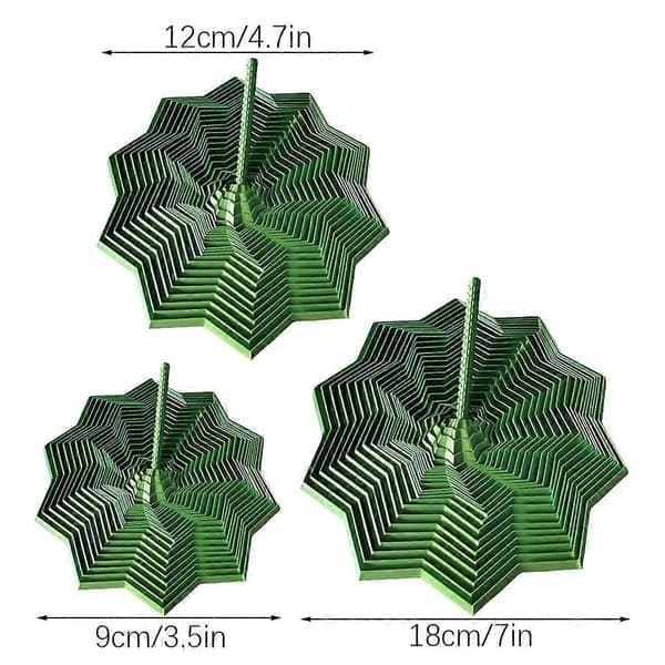 3D-printet utvidbar sensorisk Fidget-stjerne, fraktal sekskantet Fidget-leketøy med håndtak, stressavlastende leketøy for voksne E Medium E Medium