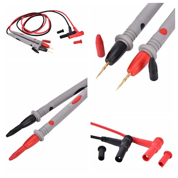 2 st universal digitala multimetrar multimeter testkablar Pro