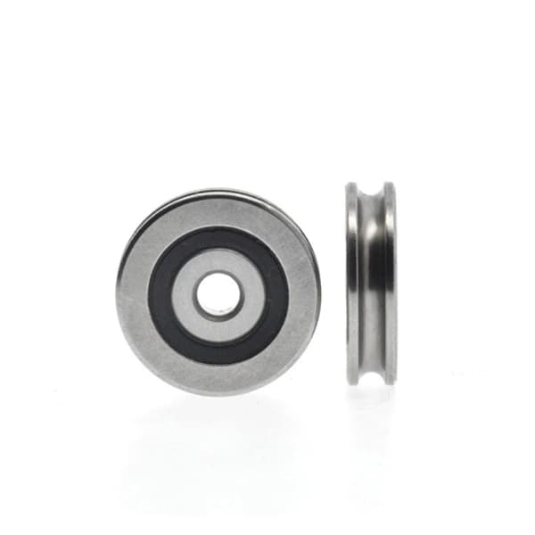 6*33*8mm Lager Rund Remskiva Ståltråd Över Rep Lyft Hjul Onesize Onesize