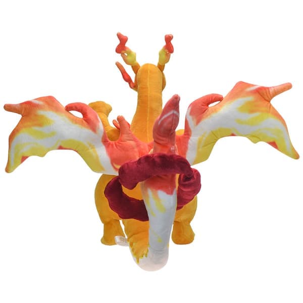 Indbygget Skelet Gigantamax Charizard Plys Blød Legetøjsdukke T
