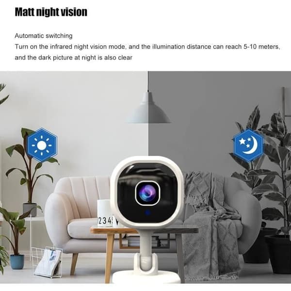 A3 Trådlös Övervakningskamera, 1080p HD WiFi-övervakningskamera för hemsäkerhet/hemsäkerhetskamera