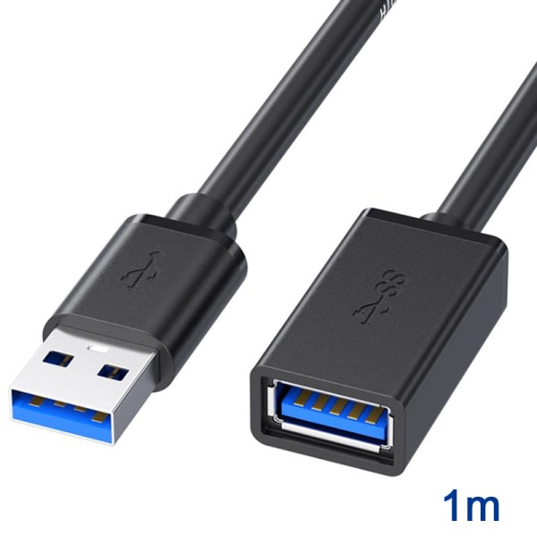 USB skjøtekabel 3 0 Datakabel for bærbar TV USB 3.0 Extensi 1m