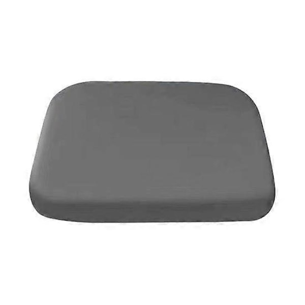Sittdyna i Memory Foam med Band, Långsam Återhämtning, Fyr Säsonger, Halkfri, Tvättbar dark gray Large