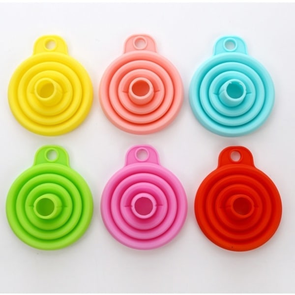 2-pack - Silikontratt - Hopvikbar - 7 cm flerfärgad