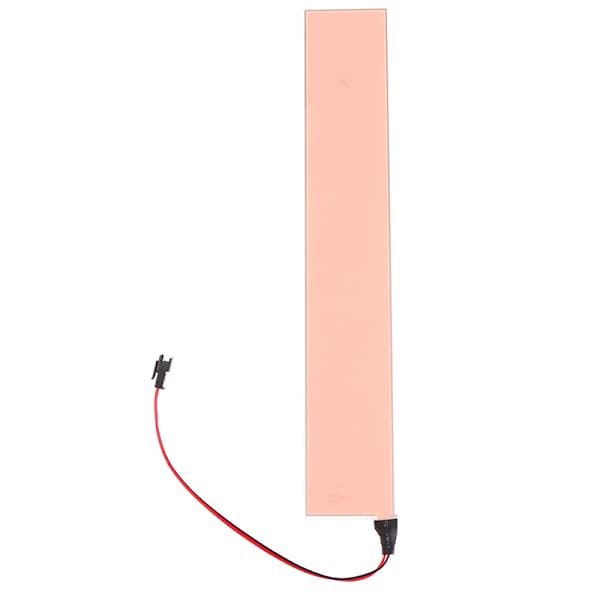 Fleksibel EL Lyspanel Elektroluminescerende Baklys Stripe Lam Hvit 1 stk White